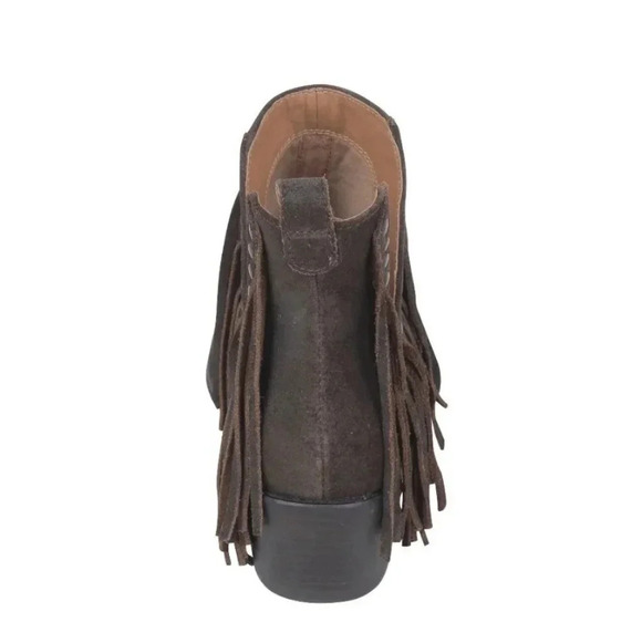 NWT Myra Boho Western Leather Tassel Booties 10 - Picture 3 of 7